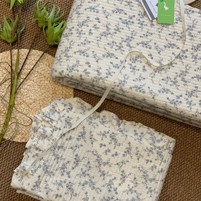 91家纺网 家纺一手货源 找家纺 汇庭 2025新款床盖三件套 初恋紫