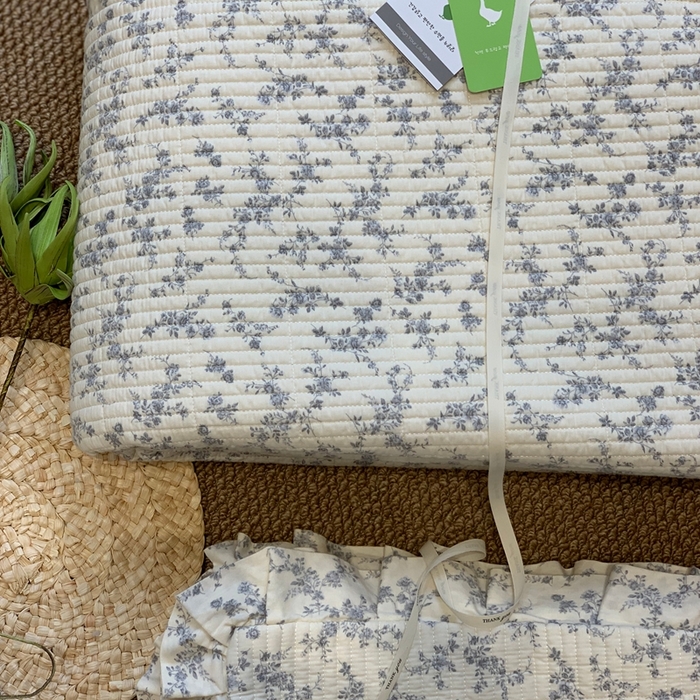 91家纺网 家纺一手货源 找家纺 汇庭 2025新款床盖三件套 初恋紫