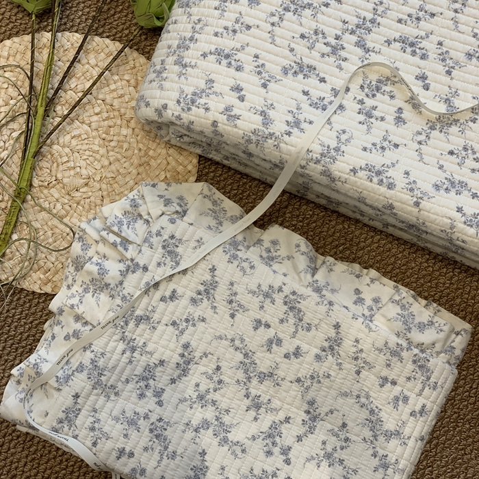 91家纺网 家纺一手货源 找家纺 汇庭 2025新款床盖三件套 初恋紫