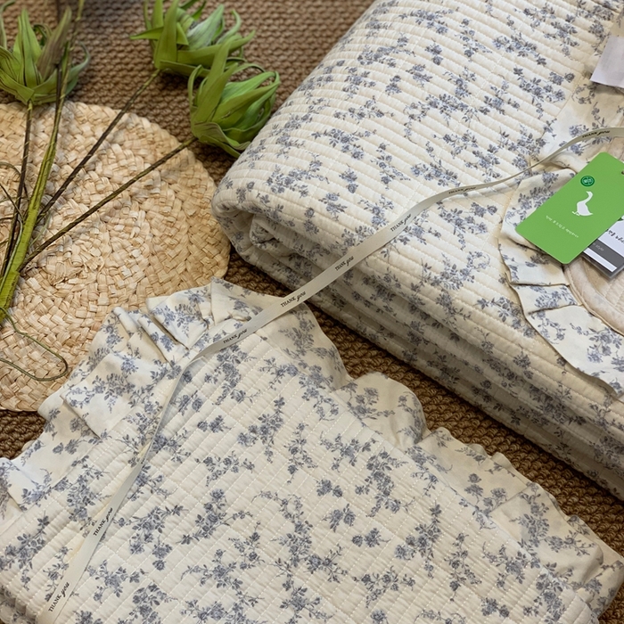 91家纺网 家纺一手货源 找家纺 汇庭 2025新款床盖三件套 初恋紫