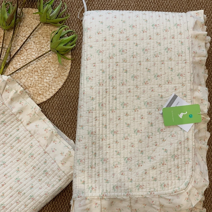 91家纺网 家纺一手货源 找家纺 汇庭 2025新款床盖三件套 春意绵绵