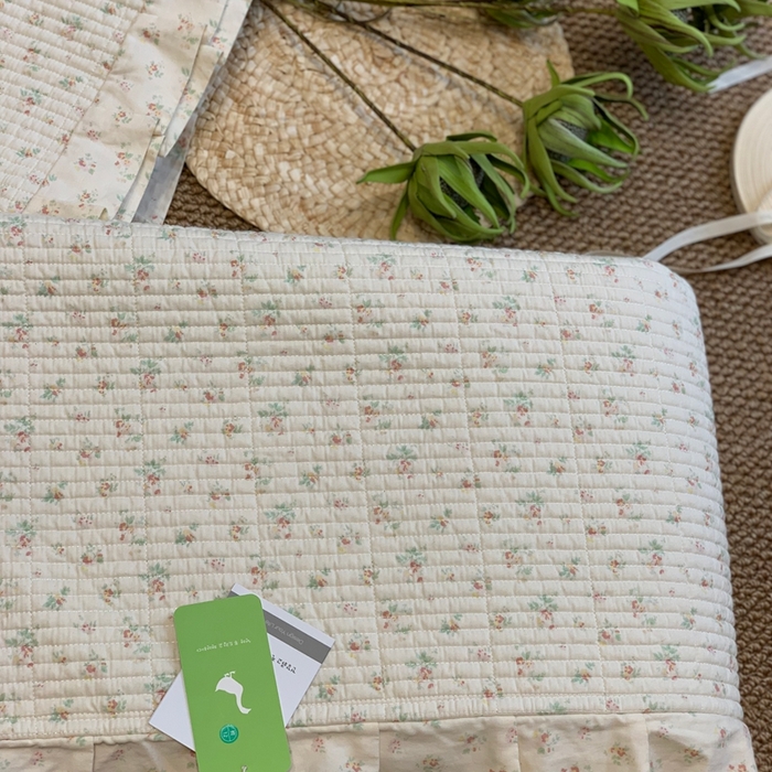 91家纺网 家纺一手货源 找家纺 汇庭 2025新款床盖三件套 春意绵绵