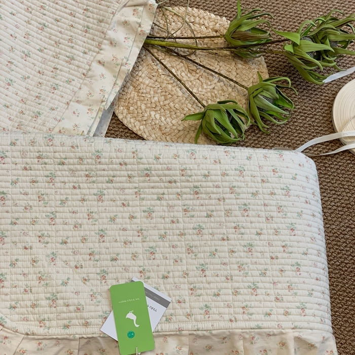 91家纺网 家纺一手货源 找家纺 汇庭 2025新款床盖三件套 春意绵绵