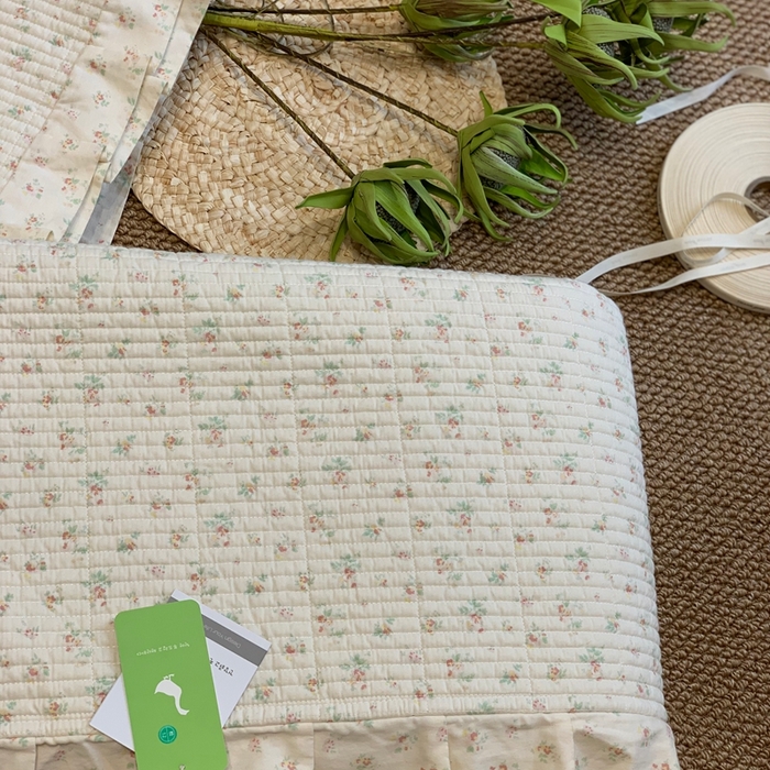 91家纺网 家纺一手货源 找家纺 汇庭 2025新款床盖三件套 春意绵绵