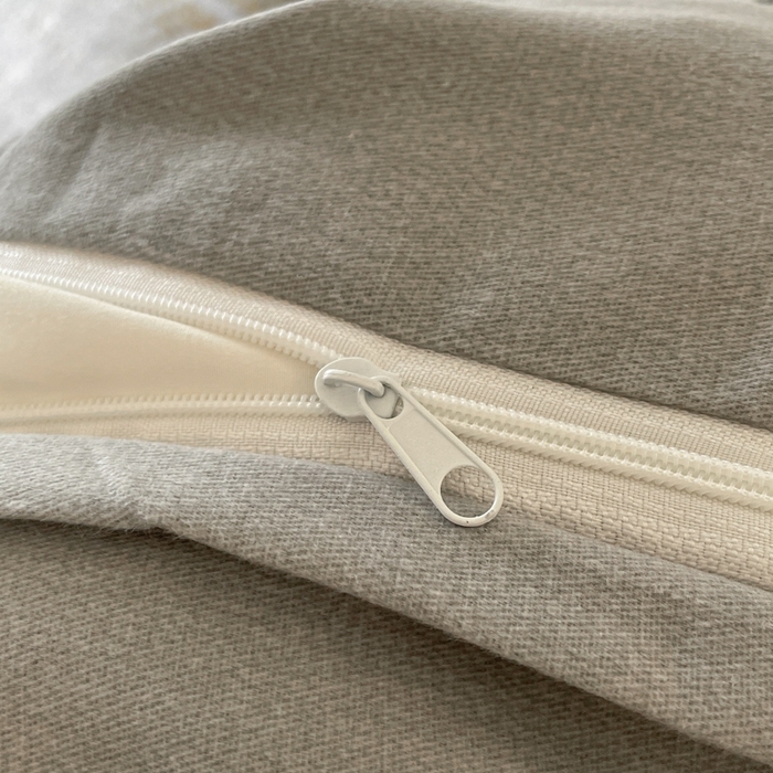 91家纺网 家纺一手货源 找家纺 仔仔熊 2025新款磨毛系列被套单被套被套单件 雅灰格纹