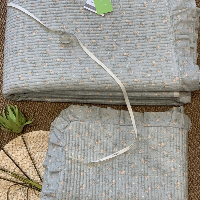 91家纺网 家纺一手货源 找家纺 汇庭 2025新款床盖三件套 冬雅