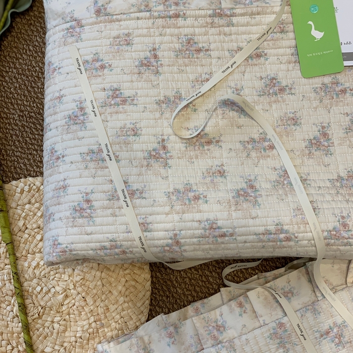 91家纺网 家纺一手货源 找家纺 汇庭 2025新款床盖三件套 飞鸟粉