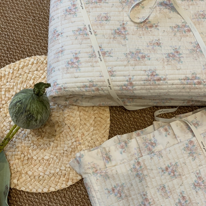 91家纺网 家纺一手货源 找家纺 汇庭 2025新款床盖三件套 飞鸟粉