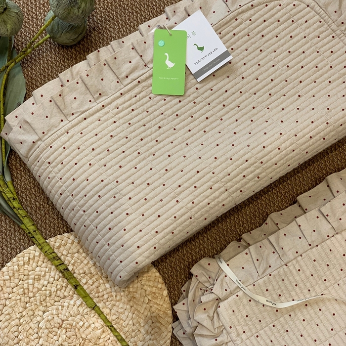 91家纺网 家纺一手货源 找家纺 汇庭 2025新款床盖三件套 相思红豆