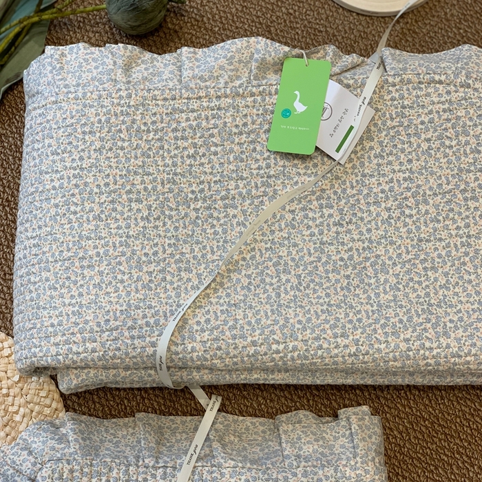 91家纺网 家纺一手货源 找家纺 汇庭 2025新款床盖三件套 一路生花