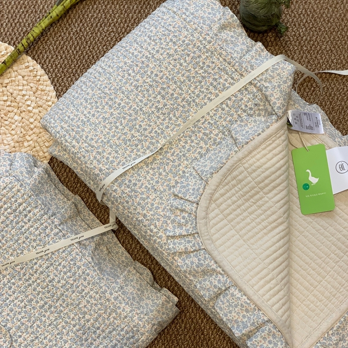 91家纺网 家纺一手货源 找家纺 汇庭 2025新款床盖三件套 一路生花