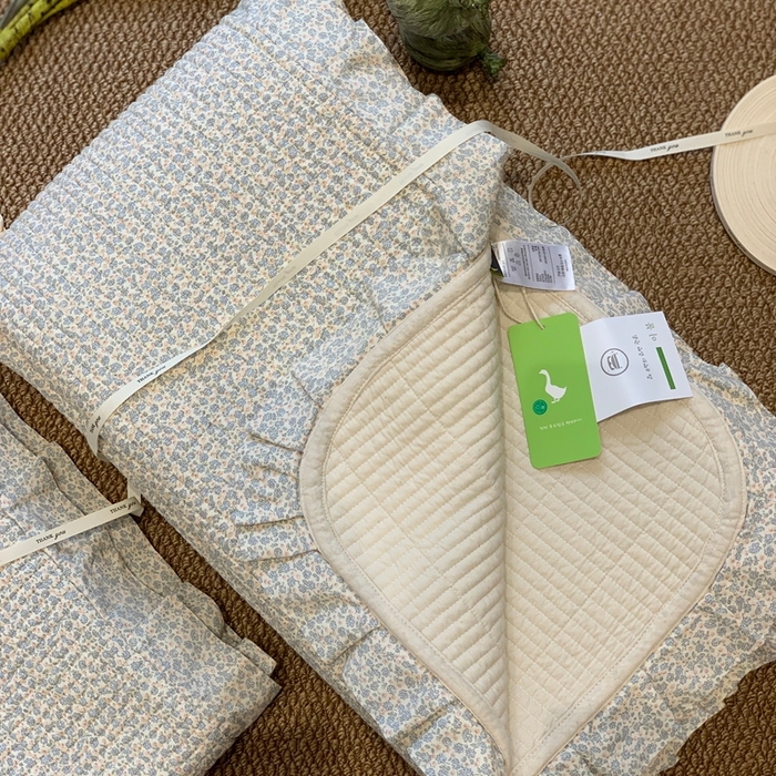 91家纺网 家纺一手货源 找家纺 汇庭 2025新款床盖三件套 一路生花