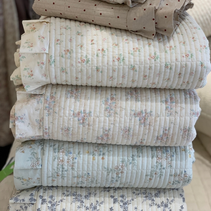 91家纺网 家纺一手货源 找家纺 汇庭 2025新款床盖三件套 组合图仅供参考