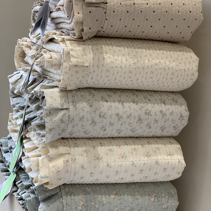 91家纺网 家纺一手货源 找家纺 汇庭 2025新款床盖三件套 组合图仅供参考