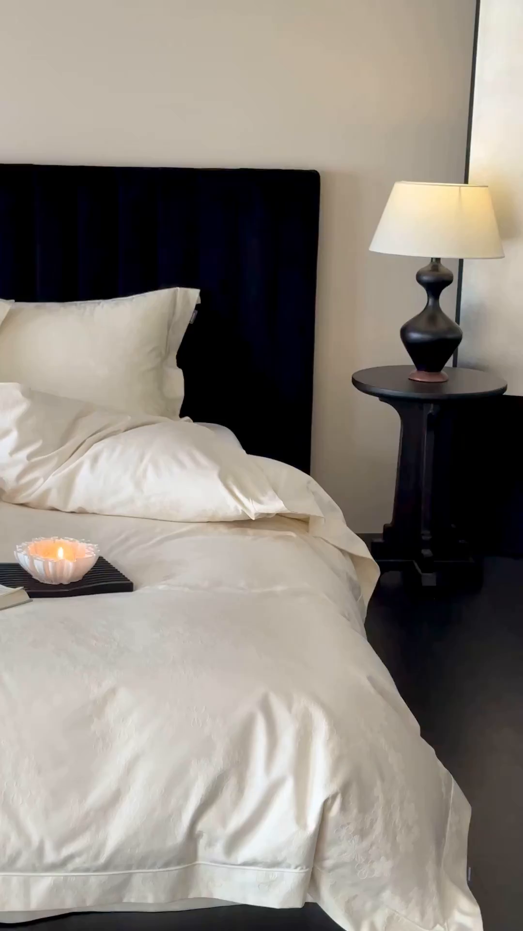 91家纺网 家纺一手货源 找家纺 MIU缪家居 2025新款100支全棉厚织提花简奢系列四件套-贝蒂 贝蒂（米白）