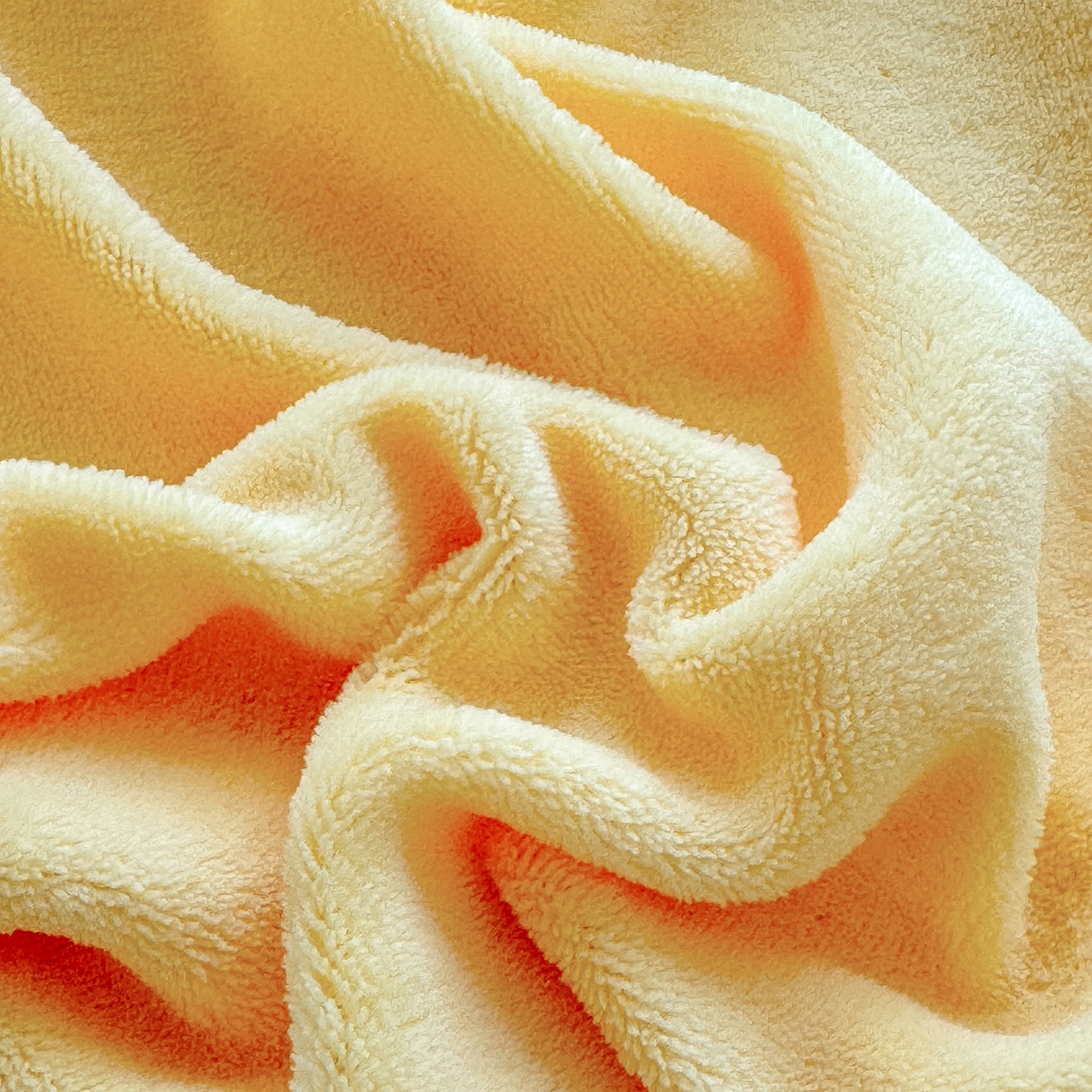 91家纺网 家纺一手货源 找家纺 逸尚阁 2025新款高克重牛奶绒纯色床笠系列 床笠-黄色