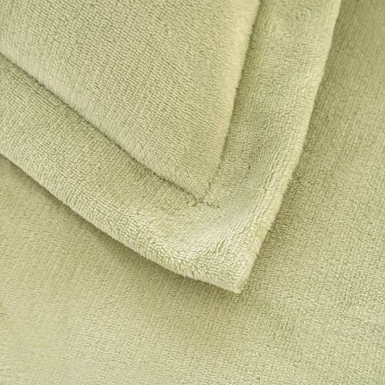 91家纺网 家纺一手货源 找家纺 逸尚阁 2025新款高克重牛奶绒纯色床笠系列 床笠-绿色