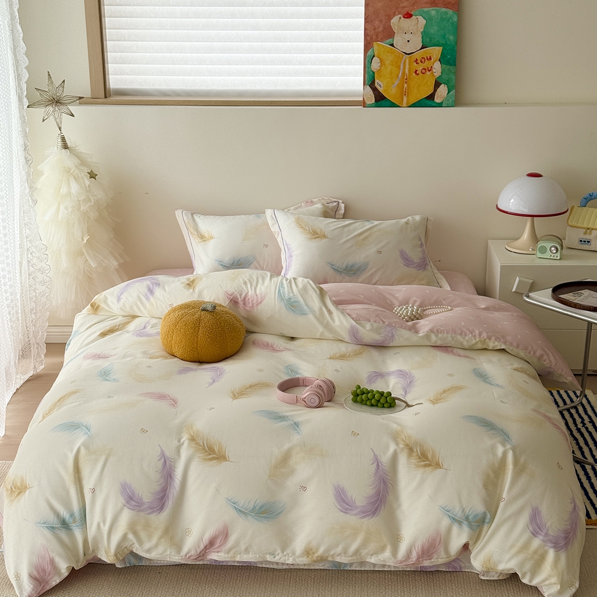 91家纺网 家纺一手货源 找家纺 （总）于果 2025新款全棉13070四件套（11）