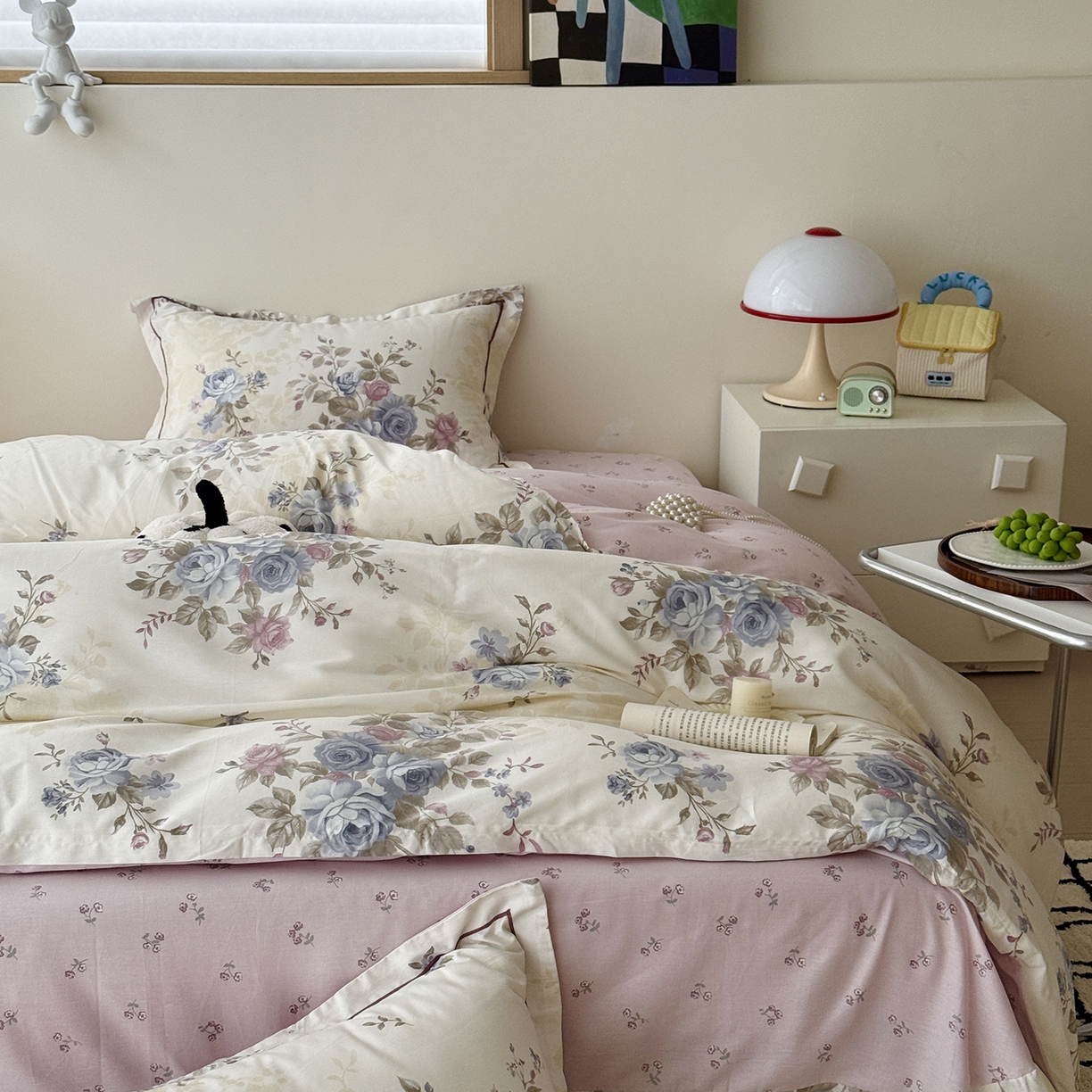 91家纺网 家纺一手货源 找家纺 于果 2025新款全棉13070四件套（11） 又见江南