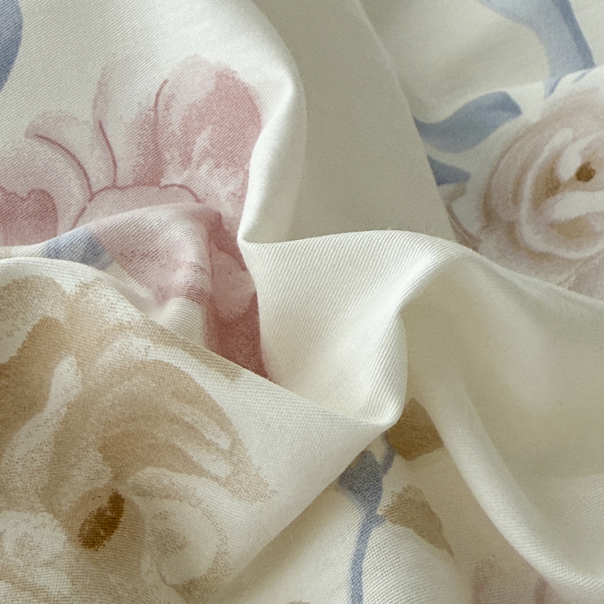 91家纺网 家纺一手货源 找家纺 于果 2025新款全棉13070四件套（11） 兰影-米