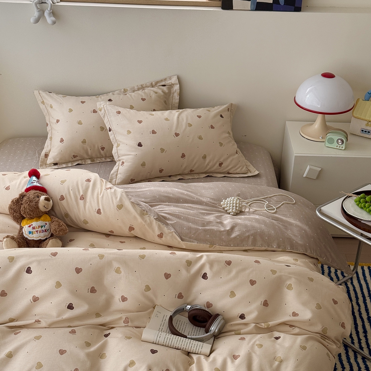 91家纺网 家纺一手货源 找家纺 于果 2025新款全棉13070四件套（11） 心愿