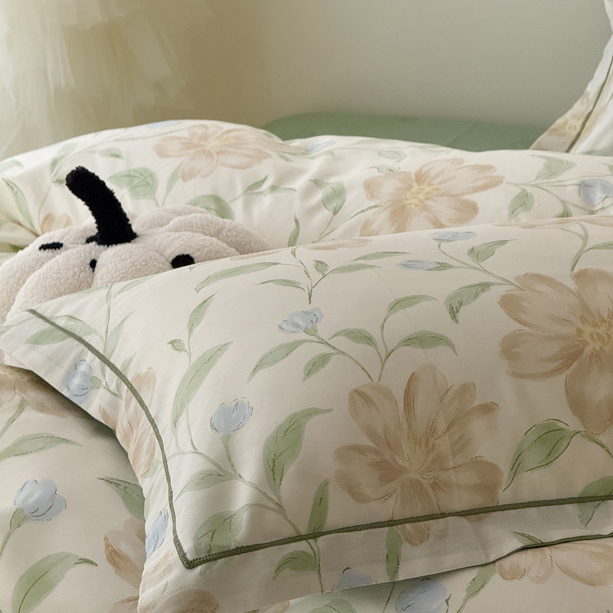 91家纺网 家纺一手货源 找家纺 于果 2025新款全棉13070四件套（11） 狂野听风