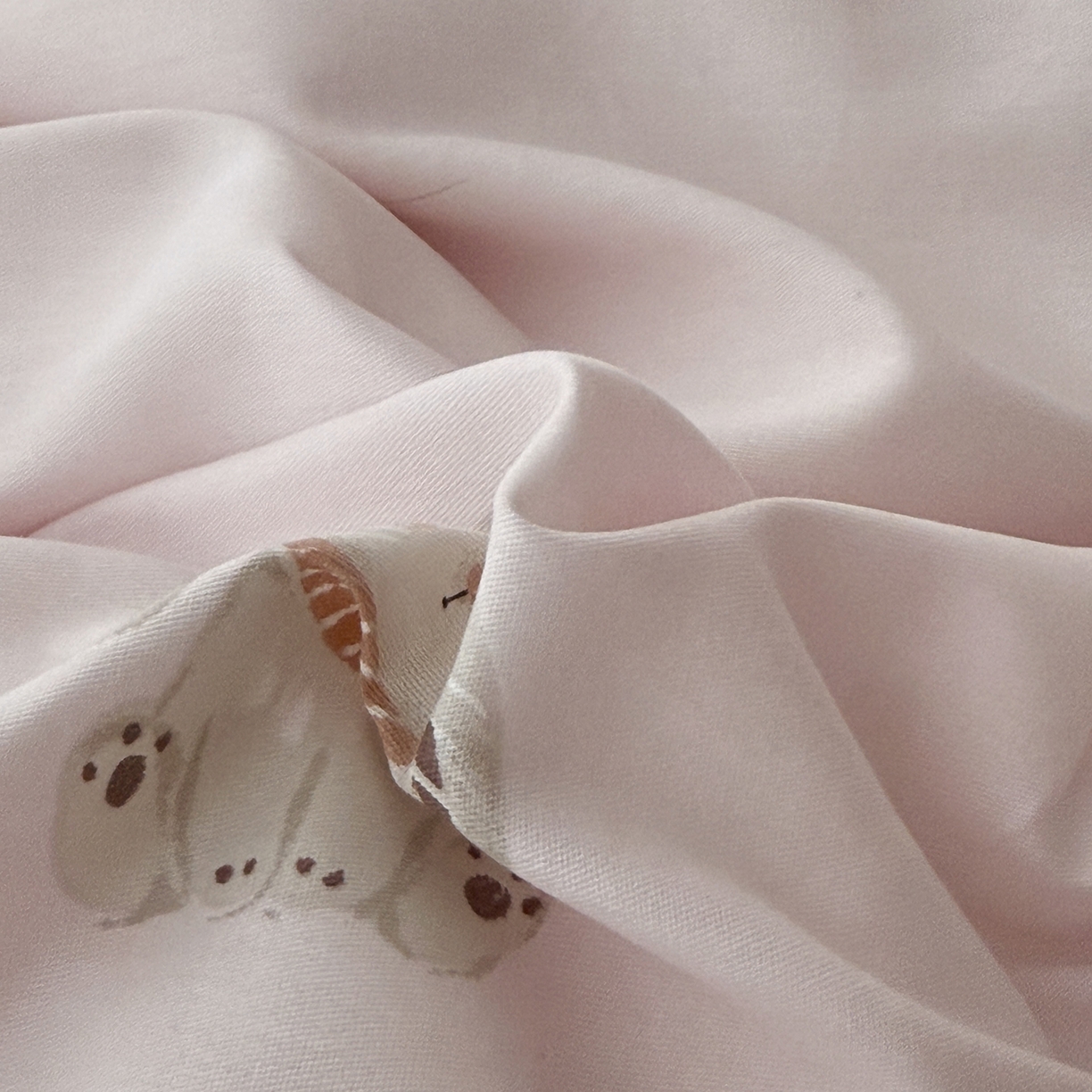 91家纺网 家纺一手货源 找家纺 于果 2025新款全棉13070四件套（11） 茸耳兔兔