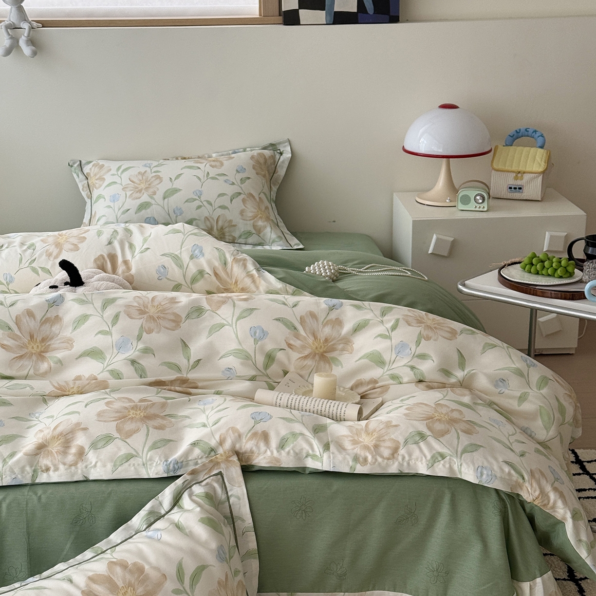 91家纺网 家纺一手货源 找家纺 于果 2025新款全棉13070四件套（11） 狂野听风