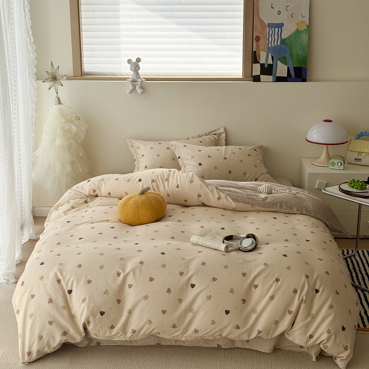 于果 2025新款全棉13070四件套（11） 心愿