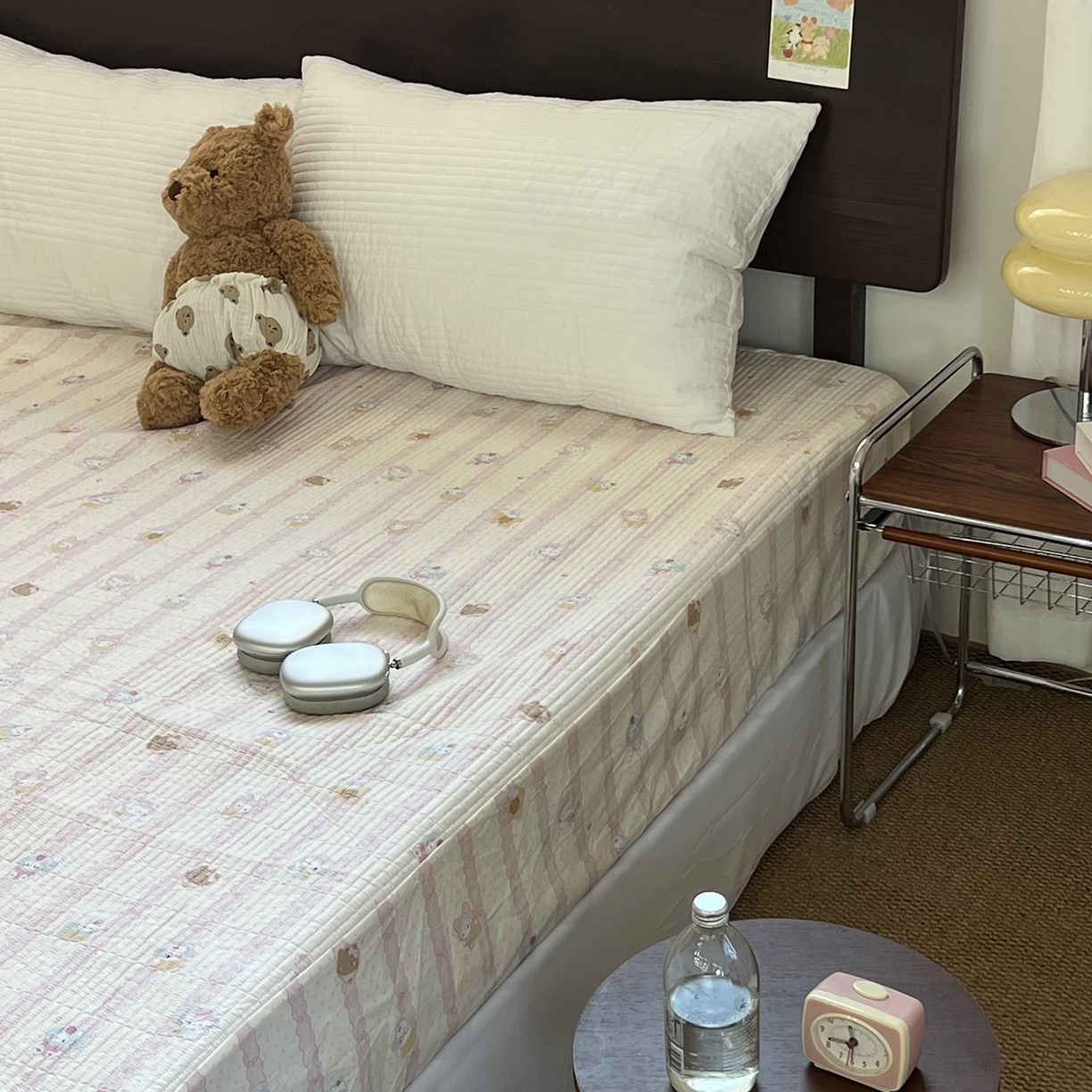 91家纺网 家纺一手货源 找家纺 秘密基地 2025新款全棉单品床笠系列 猫咪日记