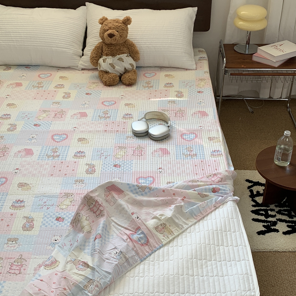 秘密基地 2025新款全棉单品床笠系列 甜品屋