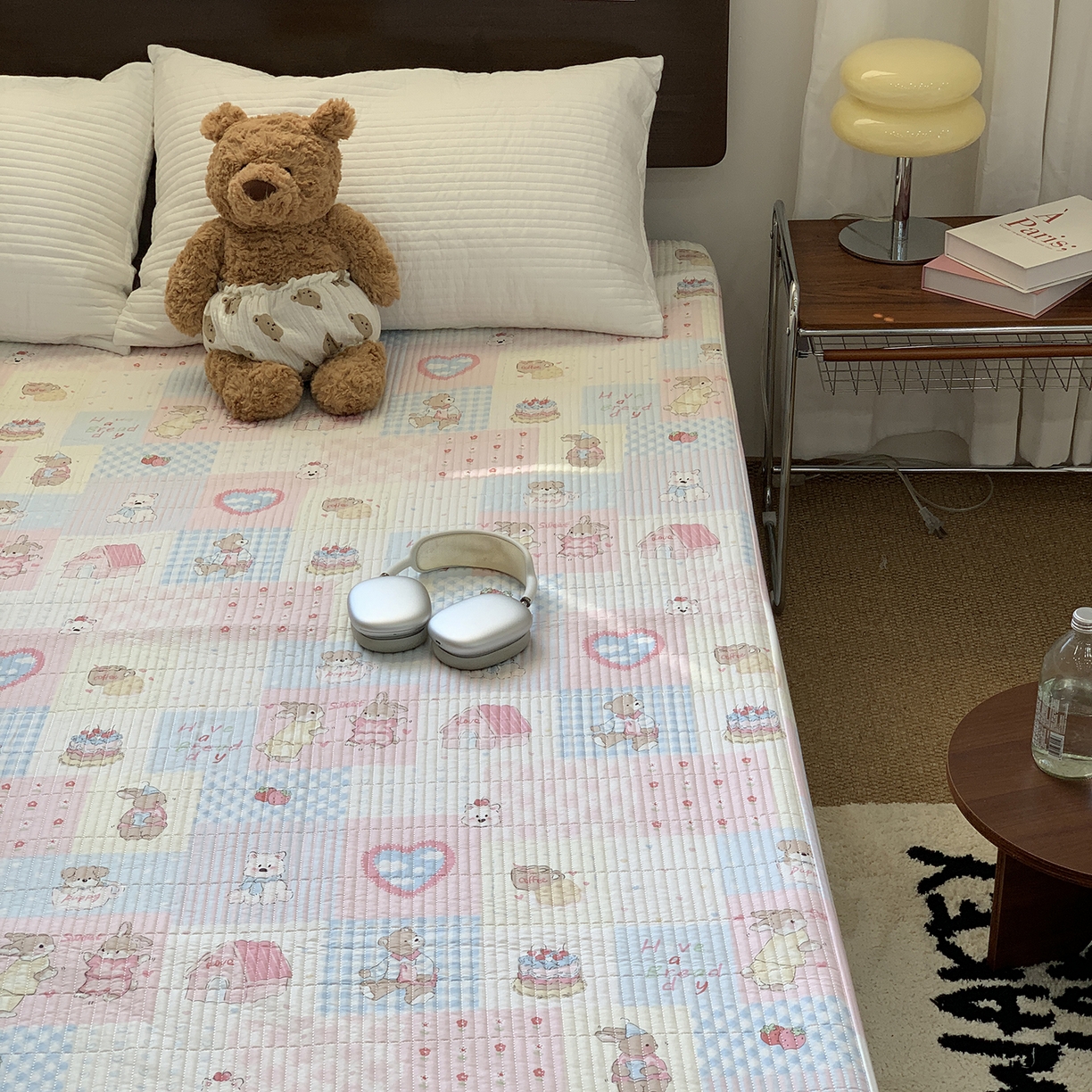 91家纺网 家纺一手货源 找家纺 秘密基地 2025新款全棉单品床笠系列 甜品屋