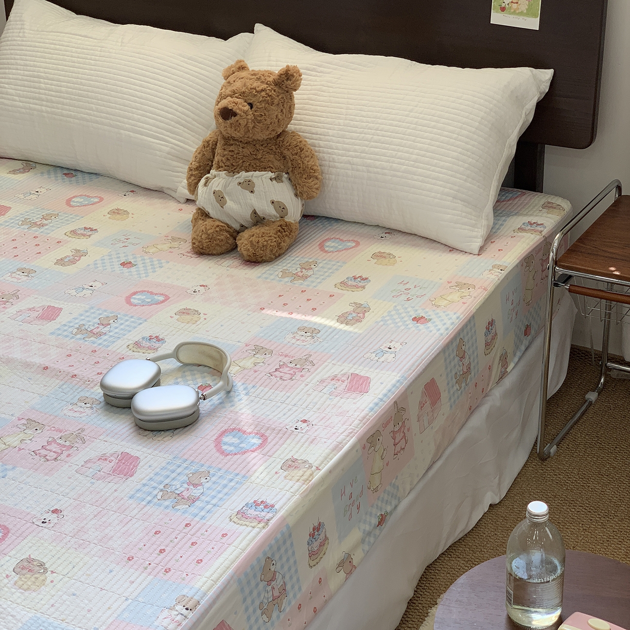 91家纺网 家纺一手货源 找家纺 秘密基地 2025新款全棉单品床笠系列 甜品屋