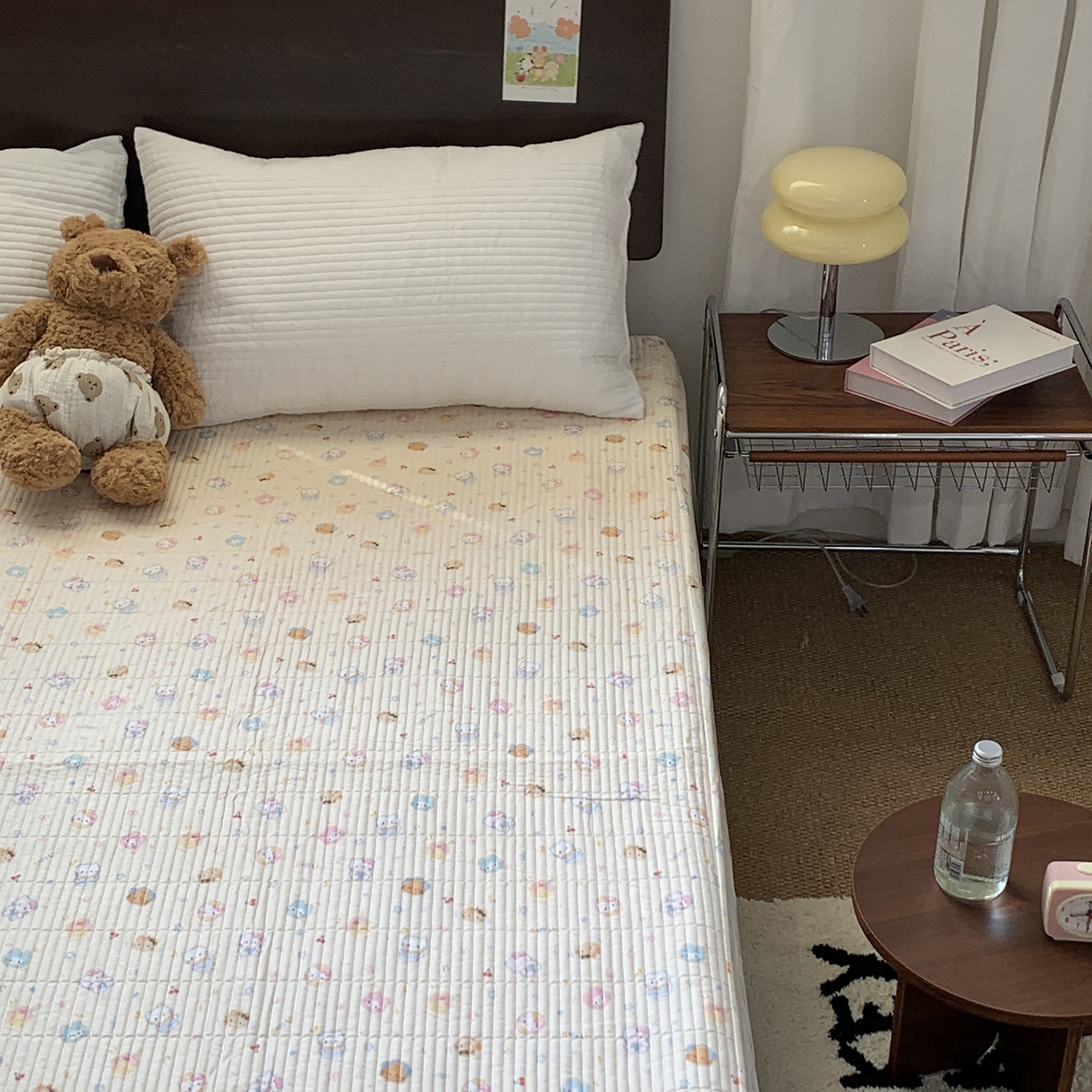 91家纺网 家纺一手货源 找家纺 秘密基地 2025新款全棉单品床笠系列 KT乐园