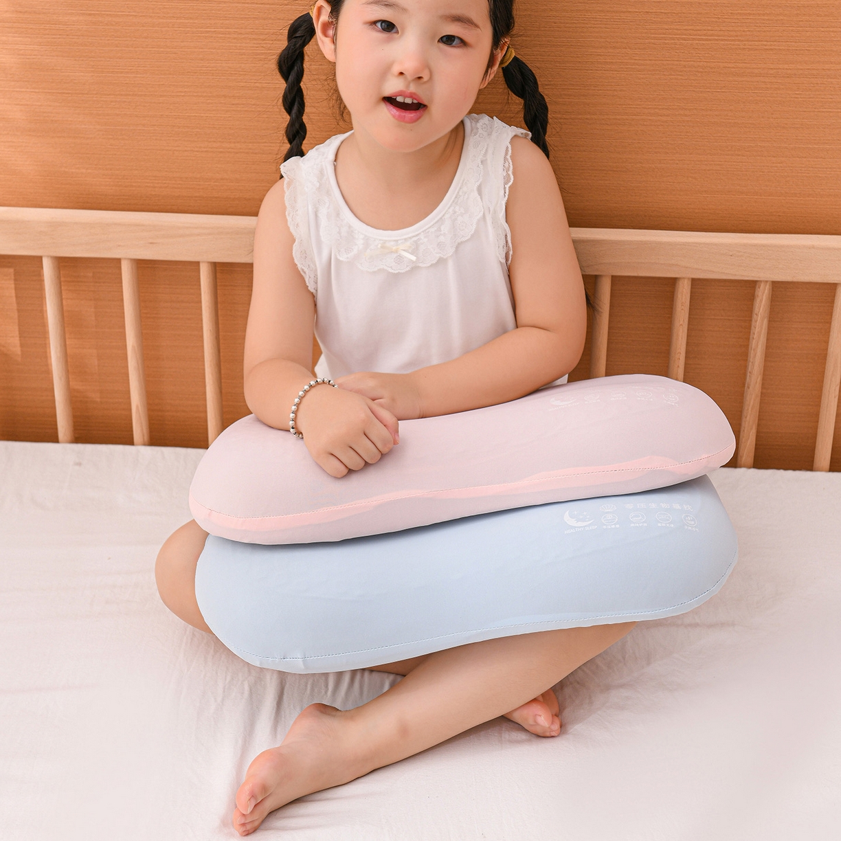 91家纺网 家纺一手货源 找家纺 （总）麦哆乐 2025新款儿童零压护颈凝胶枕