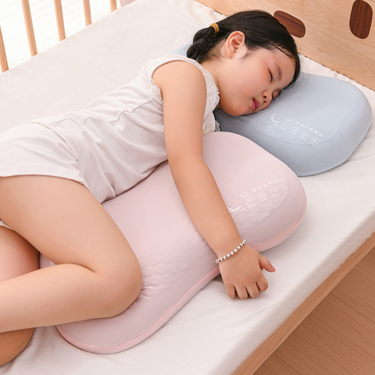 91家纺网 家纺一手货源 找家纺 （总）麦哆乐 2025新款儿童零压护颈凝胶枕