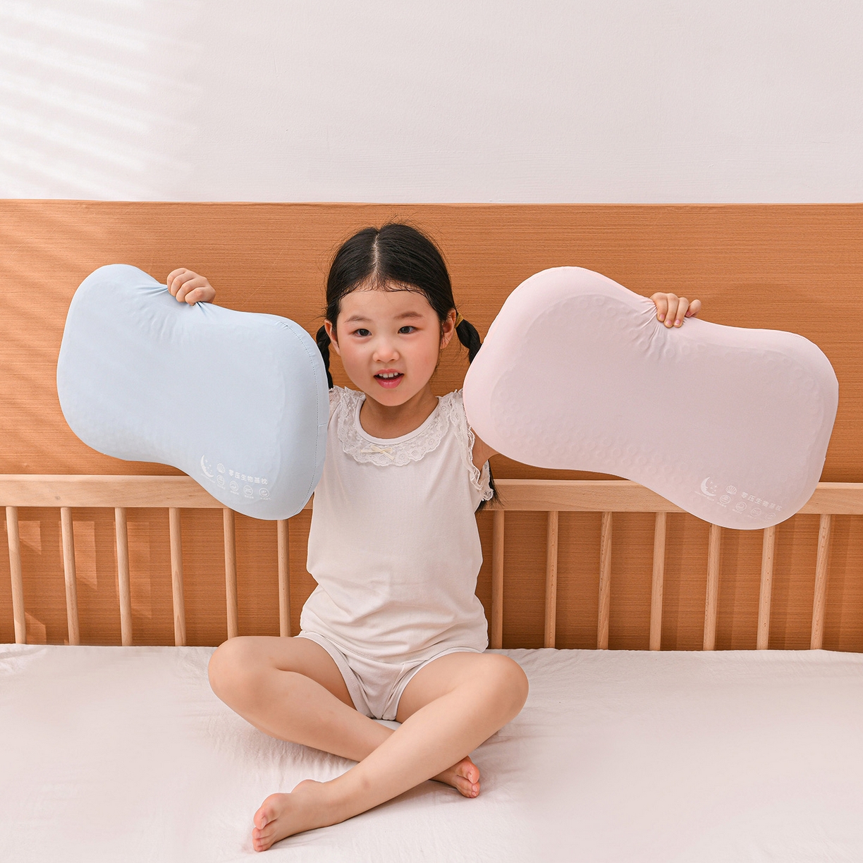 91家纺网 家纺一手货源 找家纺 （总）麦哆乐 2025新款儿童零压护颈凝胶枕