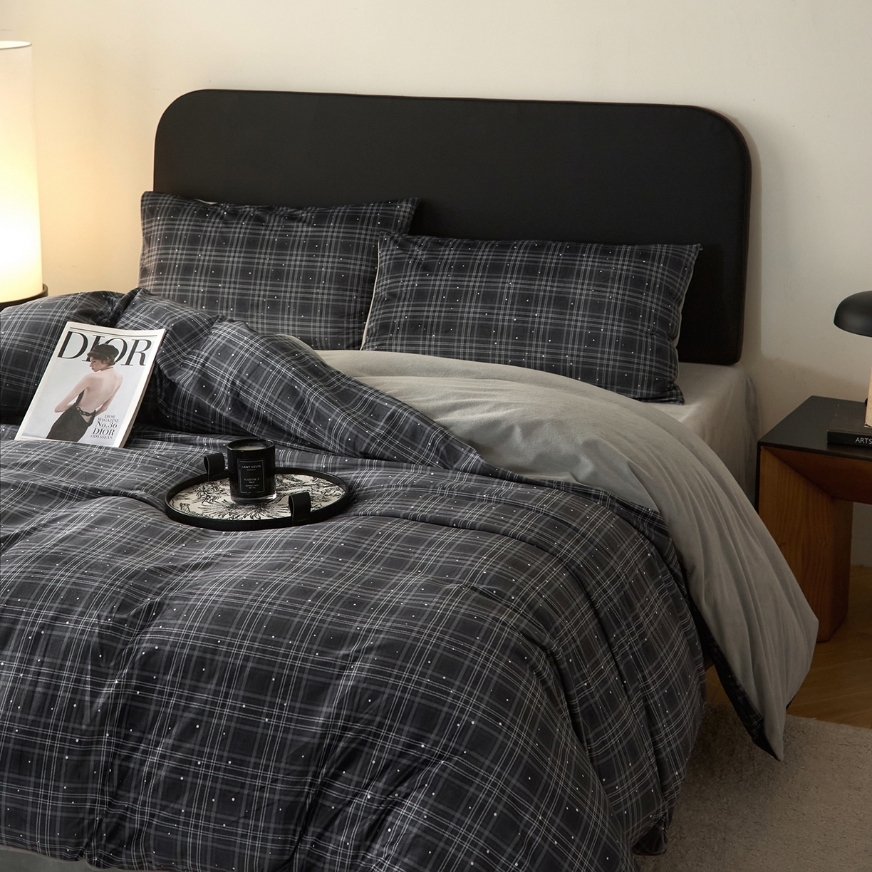 91家纺网 家纺一手货源 找家纺 （总）ONE TWO ONE 121 【德芙绒】【总共有21个颜色 陆续上新】2025秋冬新款牛奶绒德芙绒宝宝绒 婴儿绒短毛绒四件套-纬渡