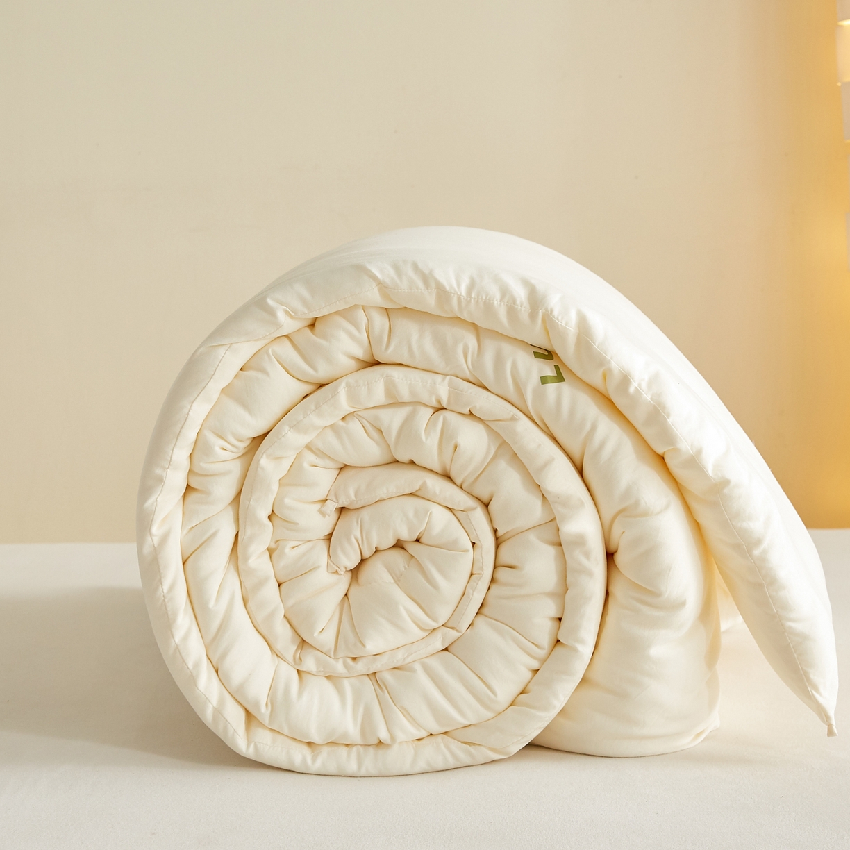 91家纺网 家纺一手货源 找家纺 帕芬鸟家纺 2025新款熊猫糯糯被子被芯 熊猫-米白