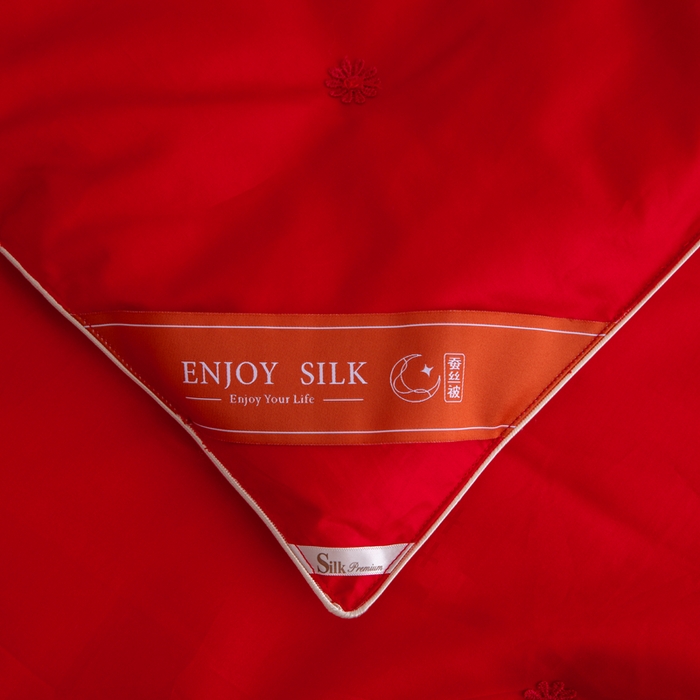 91家纺网 家纺一手货源 找家纺 （总）茧月家纺 蚕丝被100%桑蚕丝被子被芯-喜结连理