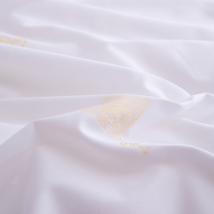 91家纺网 家纺一手货源 找家纺 茧月家纺 新款亲肤舒适蚕丝被子被芯-喜结连理 白色