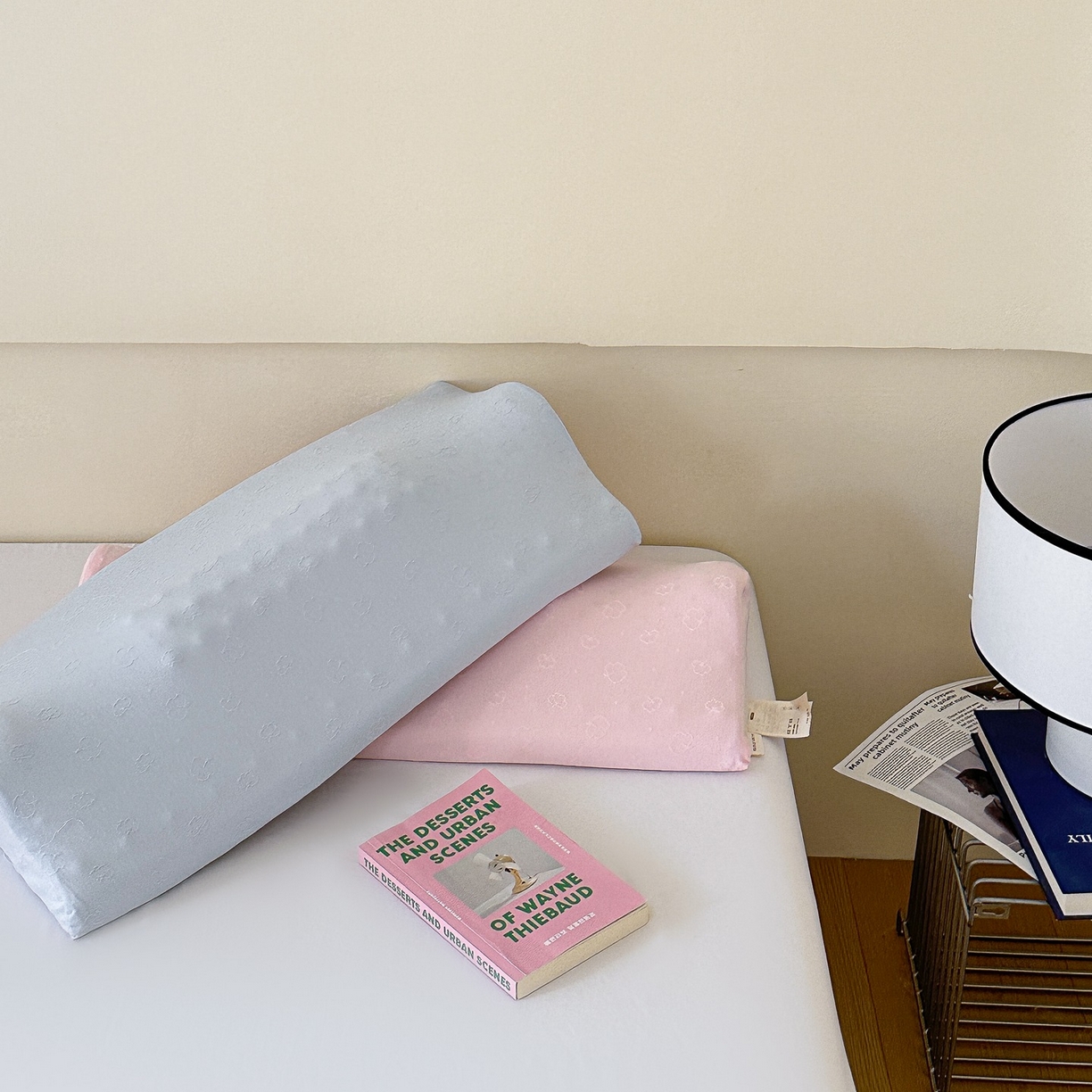 91家纺网 家纺一手货源 找家纺 伟邦枕芯 2025新款多功能乳胶枕 枕头枕芯 多功能乳胶枕-蓝色