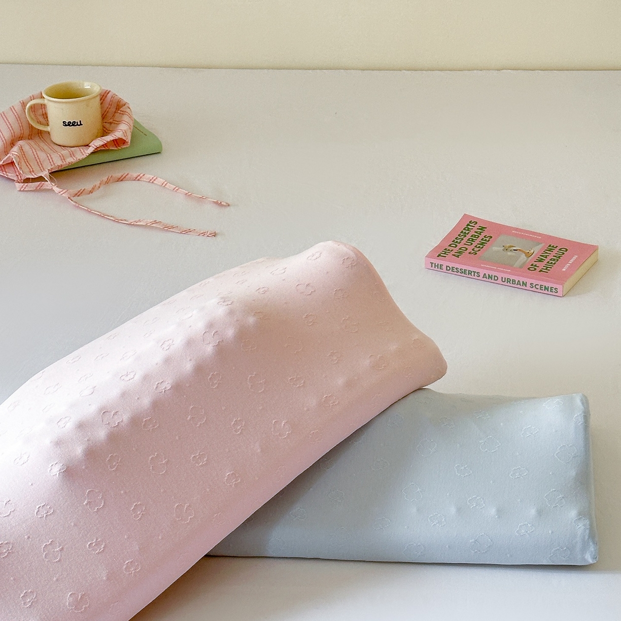 91家纺网 家纺一手货源 找家纺 伟邦枕芯 2025新款多功能乳胶枕 枕头枕芯 多功能乳胶枕-粉色