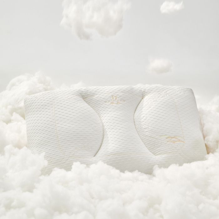 91家纺网 家纺一手货源 找家纺 宇诺家纺 2025新款浮压枕舒眠枕头枕芯 浮压枕舒眠枕900g