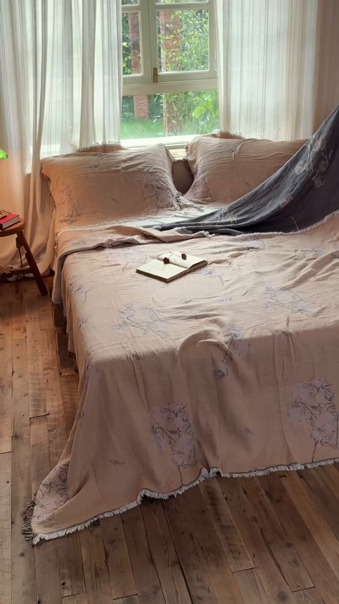 91家纺网 家纺一手货源 找家纺 沐瑟家纺 2025新款四层纱布全棉流苏毯子纱布床盖毛巾被纯棉棉纱夏凉被午睡盖毯 沅蔓