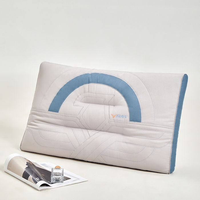 宇诺家纺 2025新款护眠芯枕头枕芯 护眠芯枕-灰色900g