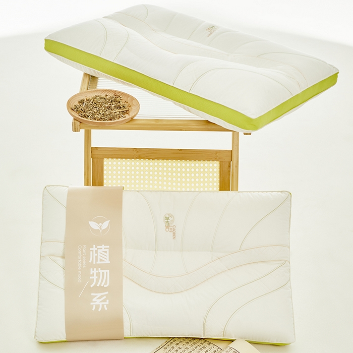 91家纺网 家纺一手货源 找家纺 宇诺家纺 2025新款乌木沉香草木言枕头枕芯 乌木沉香草木言枕800g