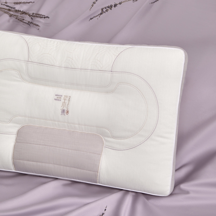 91家纺网 家纺一手货源 找家纺 宇诺家纺 2025新款薰衣草草本集枕头枕芯 薰衣草草本集枕800g