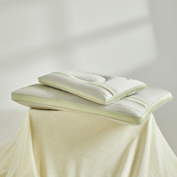 91家纺网 家纺一手货源 找家纺 宇诺家纺 2025新款竹熊胖哒枕头枕芯 竹熊胖哒枕500g