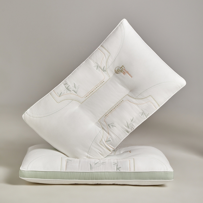 宇诺家纺 2025新款竹叶亲草药护颈枕头枕芯 竹叶亲草药护颈枕1000g